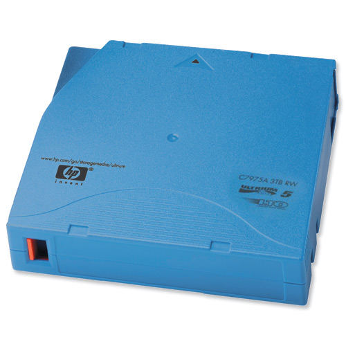 HP (1.5/3TB) 2:1 Compression 846m 280MB/s LTO-5 RW Ultrium Data Tape Cartridge (Blue)