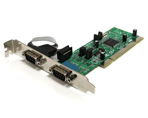 StarTech.com 2 Port PCI RS422/485 Serial Adaptor Card with 161050 UART