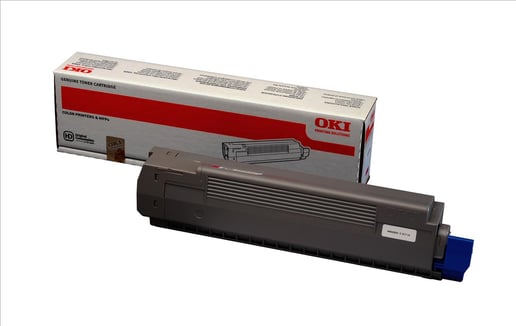 OKI 44643002 (Yield: 7,300 Pages) Magenta Toner Cartridge