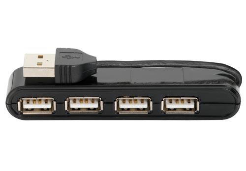 Trust HU-4440P 4 Port USB 2.0 Mini Hub