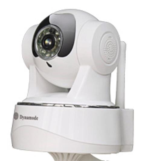 Dynamode DYN-622 IP Wireless Security Camera with Pan, Zoom 10 Infrared LED 6m Distance
