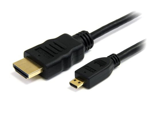 StarTech.com 50cm High Speed HDMI Cable with Ethernet - HDMI to HDMI Micro - M/M