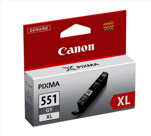 Canon CLI-551GYXL (275 Photos) High Yield Grey Ink Cartridge