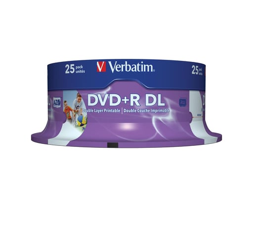 Verbatim DVD+R 8x Dual Layer Print