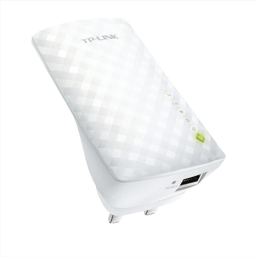 TP-Link AC750 RE200 Dual Band WiFi Universal Wall-plug Range Extender (White)