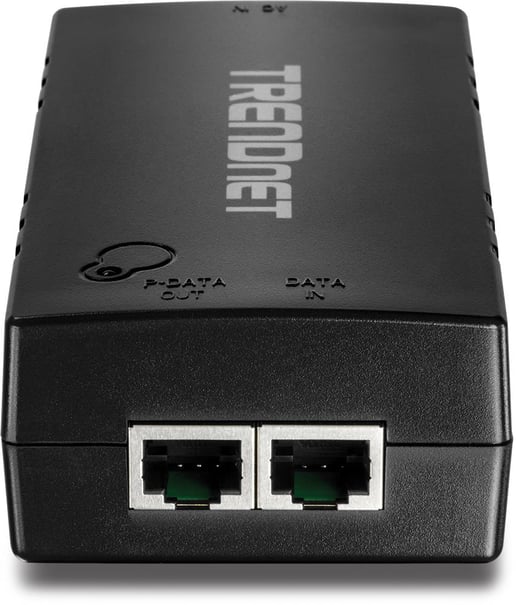 TRENDnet TPE-115I 10/100/1000Mbps Power over Ethernet Plus (PoE+) Injector Black (V1.0R)