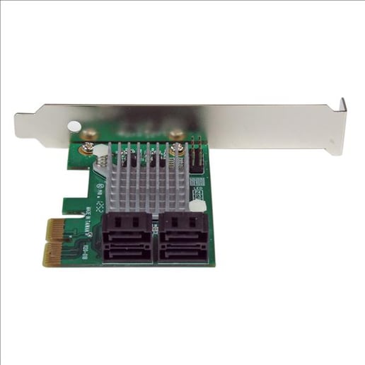 StarTech.com 4 Port PCI Express SATA III 6Gbps RAID Controller Card with Heatsink
