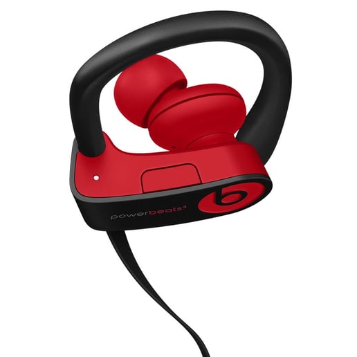 Apple PowerBeats3 Wireless In-Ear Earphones (Defiant Black/Red) - The Beats Decade Collection