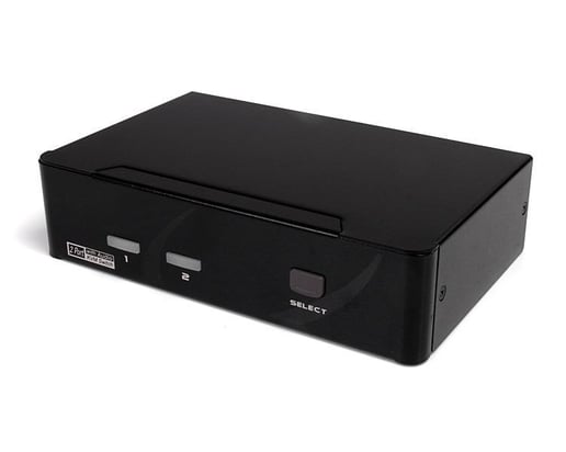 StarTech.com 2-Port DVI USB KVM Switch with Audio and USB 2.0 Hub