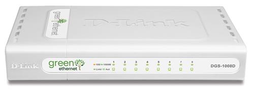 DLink DGS-1008 8-Port Gigabit Desktop Switch 