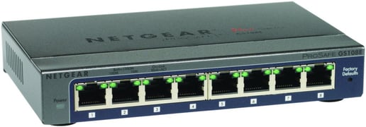 Netgear ProSafe Plus 8-Port Gigabit Desktop Switch 