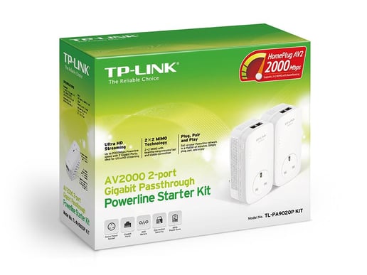 TP-Link TL-PA9020P KIT Powerline Kit with Passthrough 