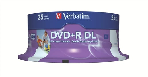 Verbatim DVD+R 8x Dual Layer Print