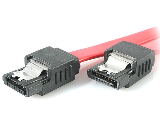 StarTech.com Latching SATA Cable Serial ATA / SAS cable Serial ATA 150/300 7 pin Serial ATA 7 pin Serial ATA 46 cm