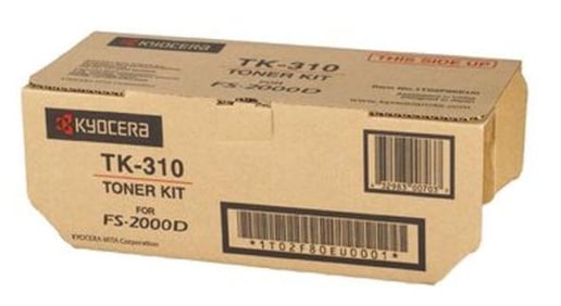 Kyocera TK-310 Black (Yield 12,000 Pages) Toner Cartridge for FS2-000D/3900DN/4000DN