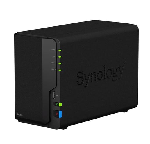 Synology DiskStation DS218 2-Bay Desktop NAS Enclosure