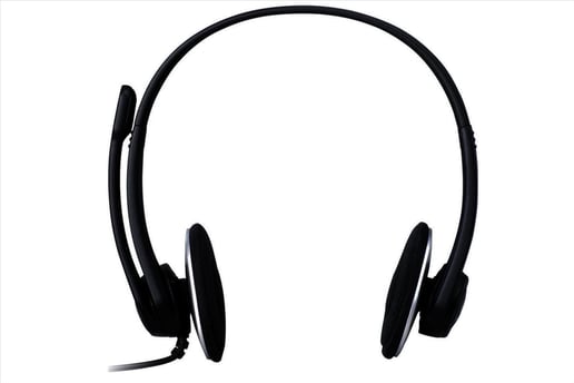Logitech H340 Lightweight USB Headset with Noise-Cancelling Microphone