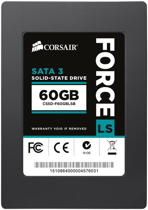 Corsair Force LS v2 2.5" 60GB SATA III Solid State Drive
