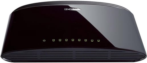 D-Link DES-108 8-port 10/100 Fast Ethernet Unmanaged Desktop Switch