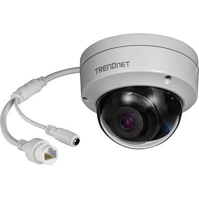 TRENDnet (8MP) IR Dome Network Camera 4K H.265 WDR PoE Day/Night Indoor/Outdoor (Silver) V1.0R