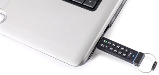 8GB iStorage datAshur USB 2.0 Flash Drive