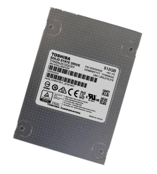 Toshiba HG6Z 2.5" 512GB SATA III Solid State Drive