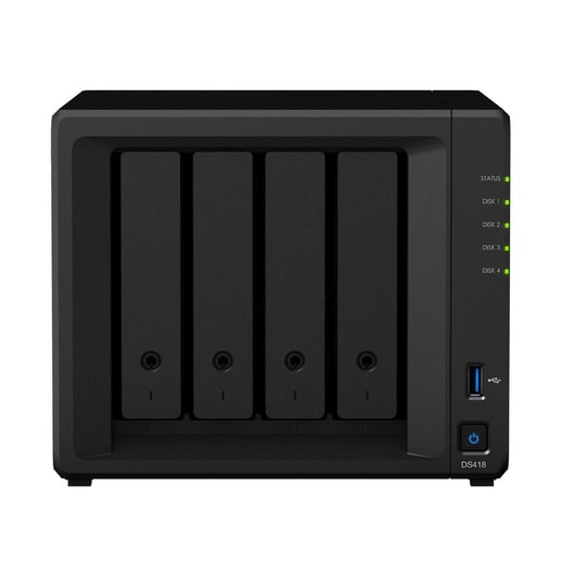 Synology DiskStation DS418 (16TB) 4-Bay NAS IronWolf Bundle
