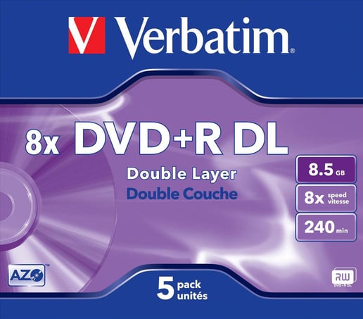 Verbatim 8x DVD+R DL 8.5GB