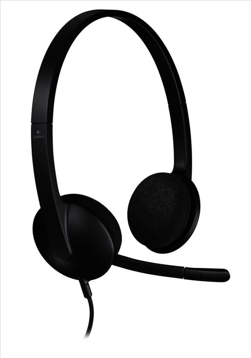 Logitech H340 Lightweight USB Headset with Noise-Cancelling Microphone