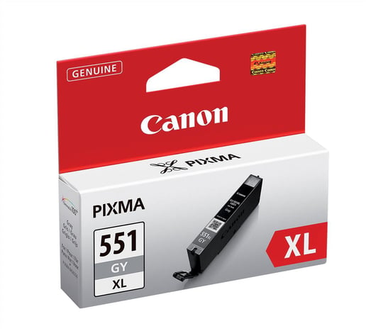 Canon CLI-551GYXL (275 Photos) High Yield Grey Ink Cartridge