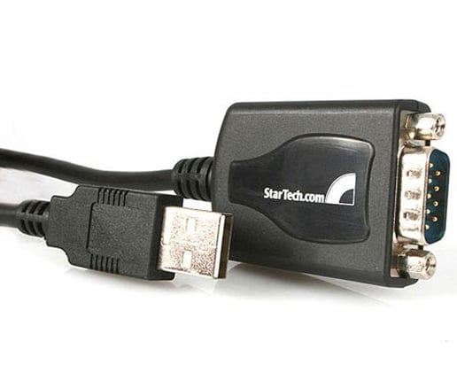StarTech.com 1 Port Professional USB to Serial Adaptor Cable with COM Retention
