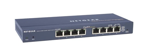 Netgear GS108T 8-Port Gigabit Desktop Switch 