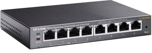 TP-Link TL-SG108PE 8-Port Gigabit Desktop Switch 