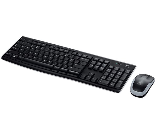 Logitech MK270 Wireless Combo Keyboard and Mouse Set - Magyar