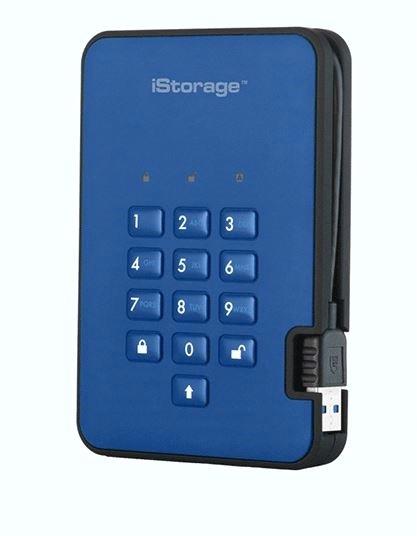 2TB iStorage diskAshur2 Desktop External Solid State Drive - USB 3.2 Gen 1