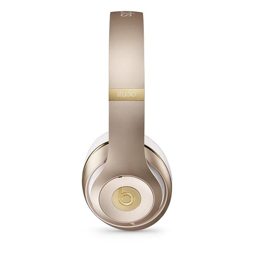 Apple Beats Studio Over-Ear Noise-Cancelling Wireless Headphones (Gold)
