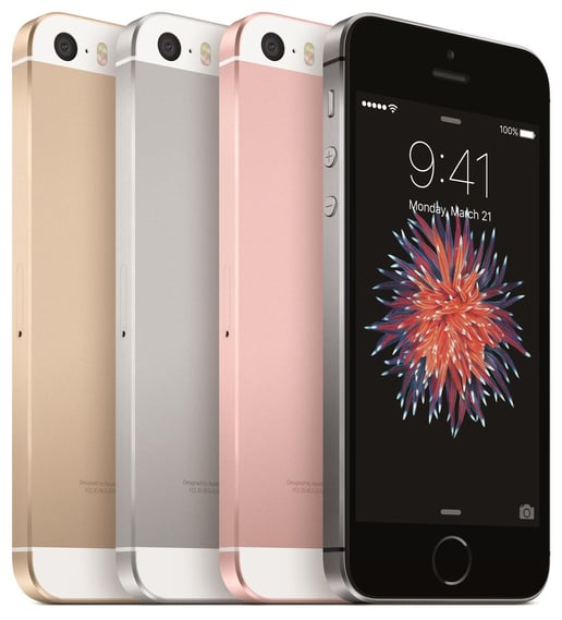 Apple iPhone SE (4 inch) 128GB 12MP Mobile Phone (Rose Gold)