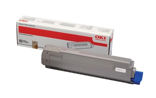 OKI 44643002 (Yield: 7,300 Pages) Magenta Toner Cartridge