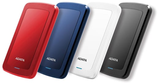Adata HV300 2TB Mobile External Hard Drive in Black - USB3.1
