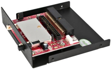 StarTech.com 3.5 inch Drive Bay IDE to Single CF SSD Adaptor Card Reader