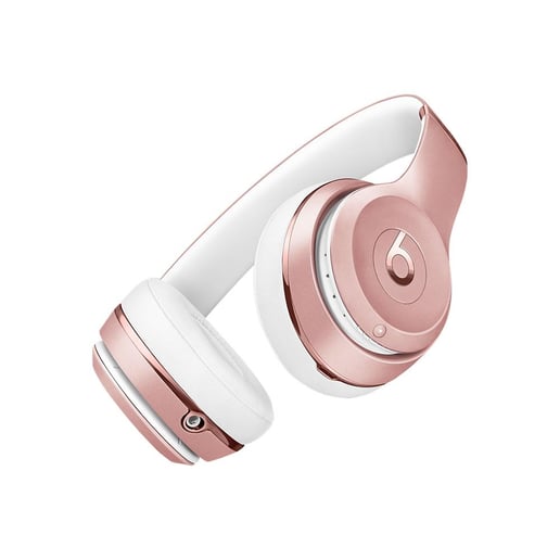 Beats Solo3 On-Ear Wireless Headphones (Rose Gold)