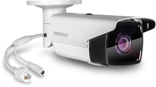 TRENDnet (5MP) IR Network Camera HD H.265 WDR PoE Enhanced Day/Night Indoor/Outdoor (White) V1.0R