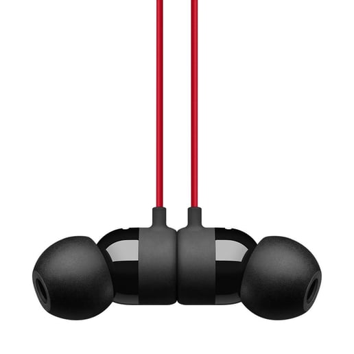 Apple Beats urBeats3 In-Ear Wired Earphones (Defiant Black/Red - The Beats Decade Collection) with 3.5mm Plug