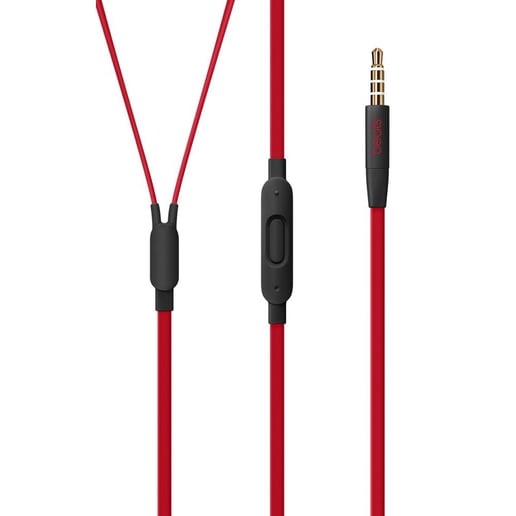 Apple Beats urBeats3 In-Ear Wired Earphones (Defiant Black/Red - The Beats Decade Collection) with 3.5mm Plug