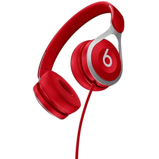 Apple Beats EP On-Ear Wired Headphones (Red)