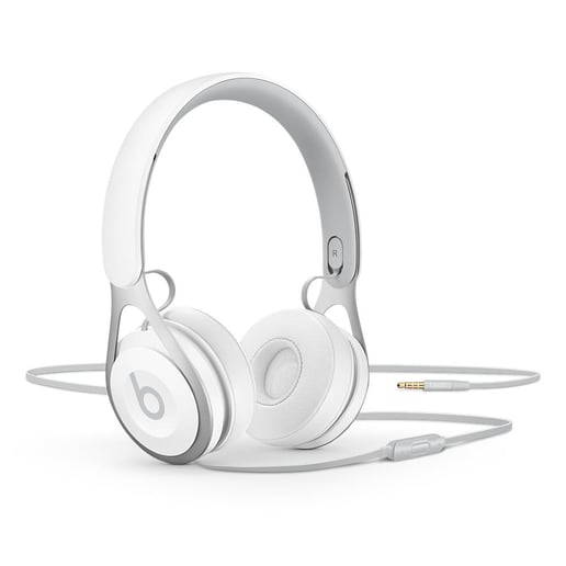Apple Beats EP On-Ear Wired Headphones (White)