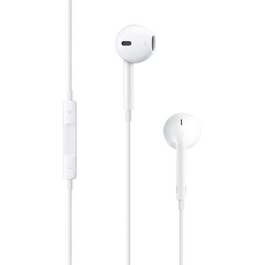 Apple EarPods In-Ear Headphones (White) with Remote/Microphone and 3.5mm Headphone Plug