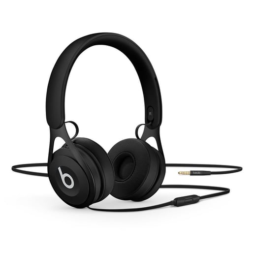 Apple Beats EP On-Ear Wired Headphones (Black)