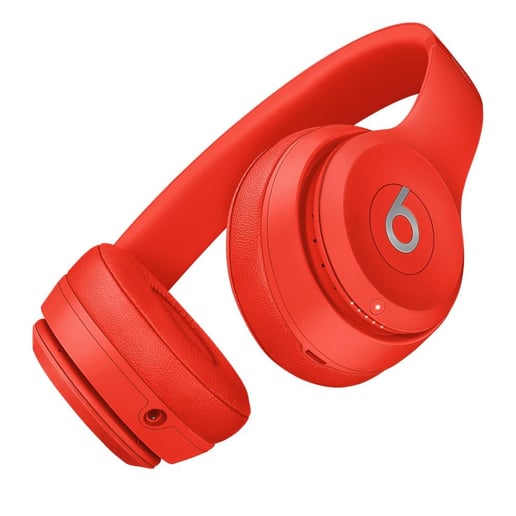 Beats Solo3 On-Ear Wireless Headphones (Red)