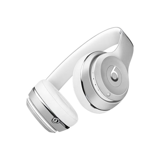 Beats Solo3 On-Ear Wireless Headphones (Silver)